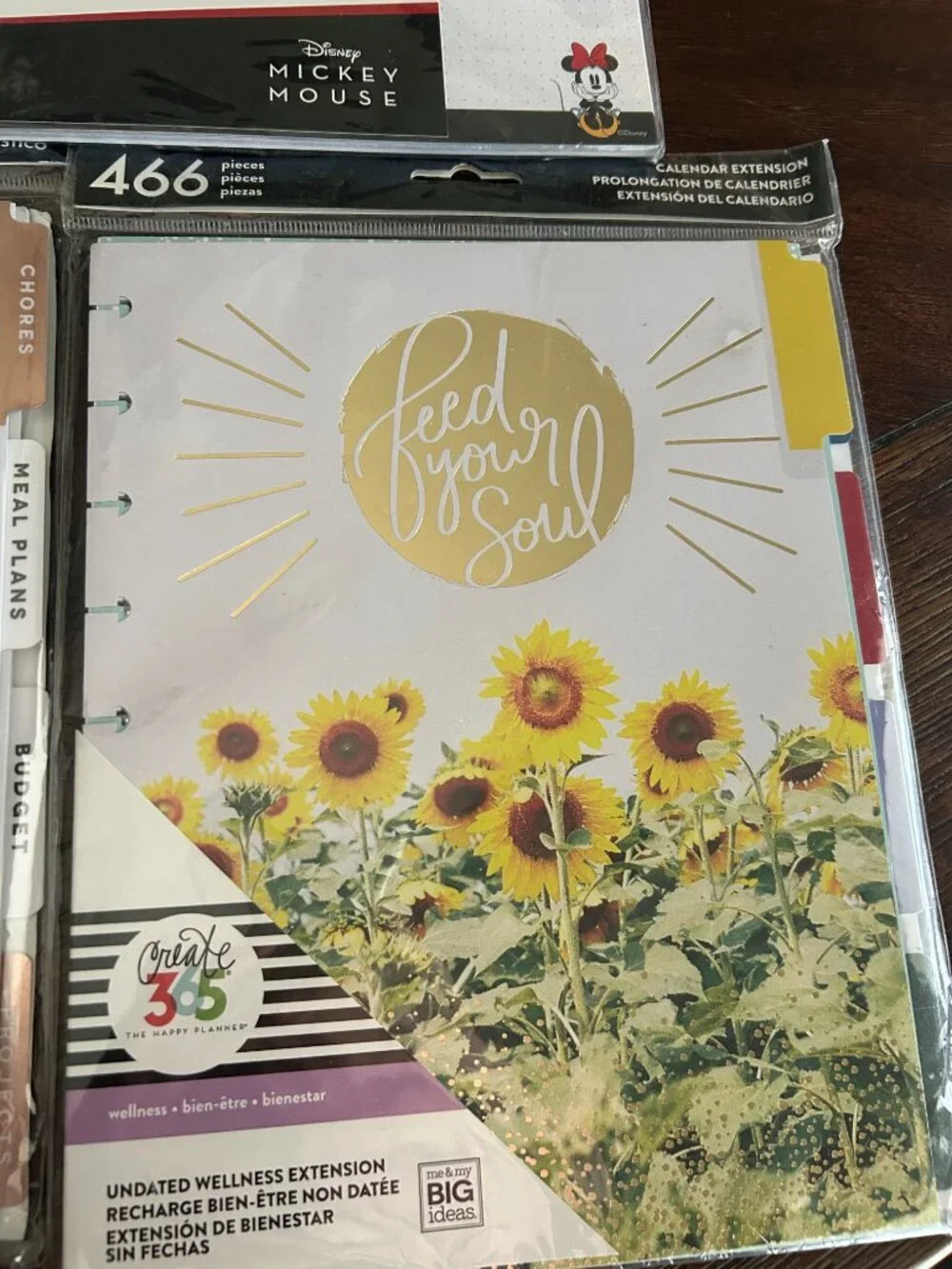 The Happy Planner Refill Paper & Extension Packs SET of 7 NEW SEALED